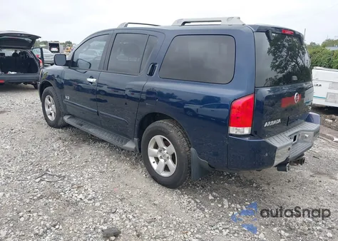 2006 Nissan Armada Se/Le z USA, uszkodzony, nr VIN 5N1AA08BX6N734045